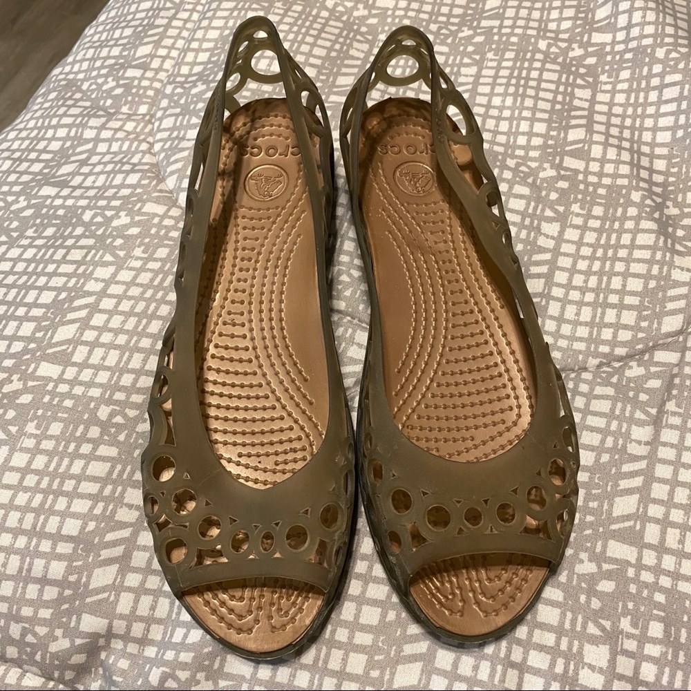 🔴SOLD🔴Crocs Adrina flats
